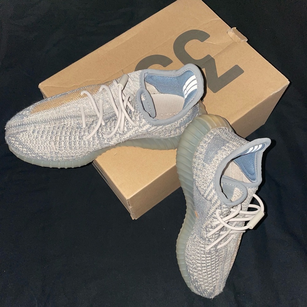Adidas Yeezy Boost 350 V2 Kids - Black and Tan Size 3.5